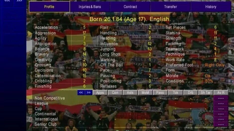 Championship Manager: Season 01/02 screenshot 2
