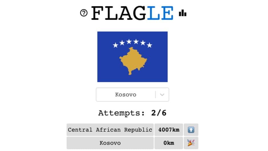 Flagle screenshot 1