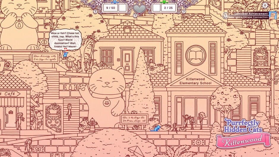 Purrfectly Hidden Cats: Kittenwood screenshot 2
