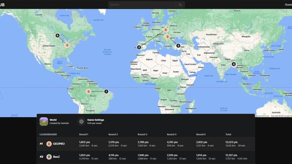 GeoHub screenshot 5