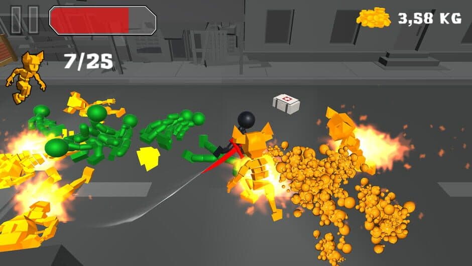 Stickman Killing Zombie screenshot 3