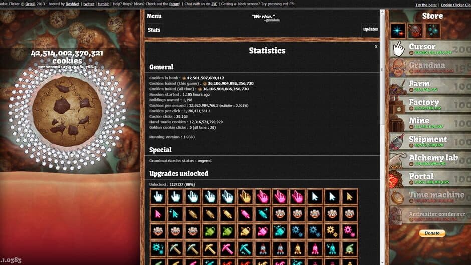 Cookie Clicker screenshot 3