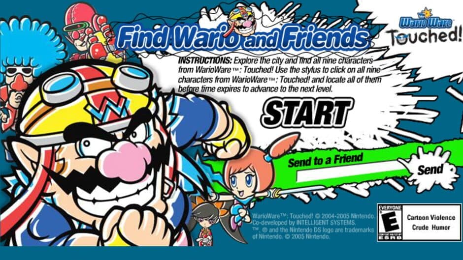 Find Wario and Friends screenshot 1