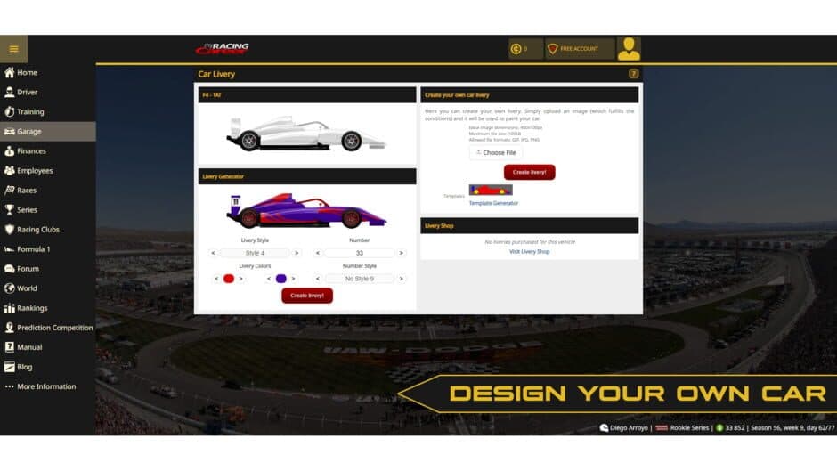 My Racing Career screenshot 3