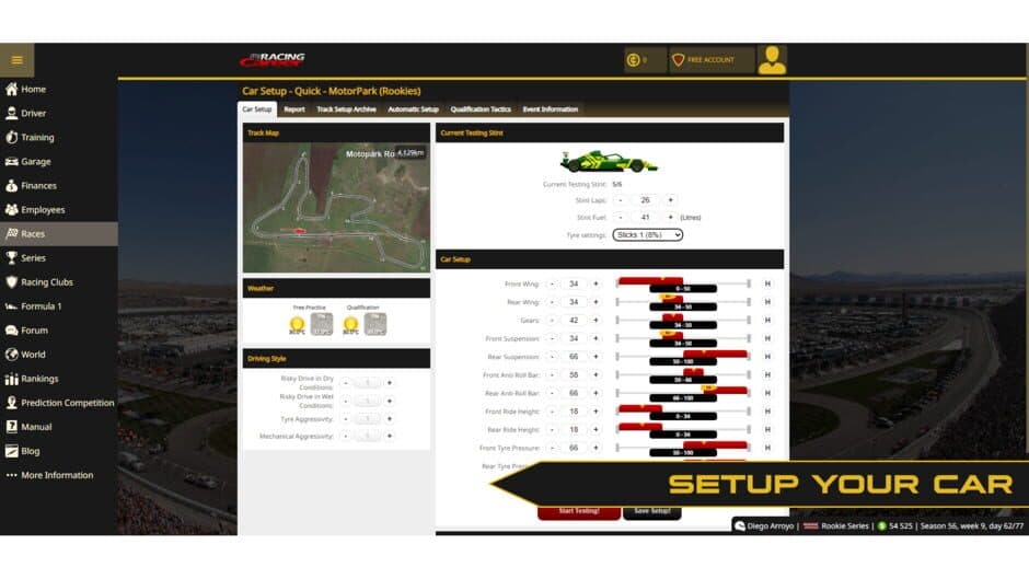 My Racing Career screenshot 4