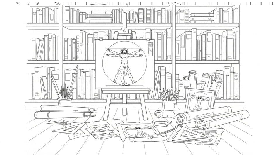 100 Cats Lost in Da Vinci’s Workshop screenshot 1