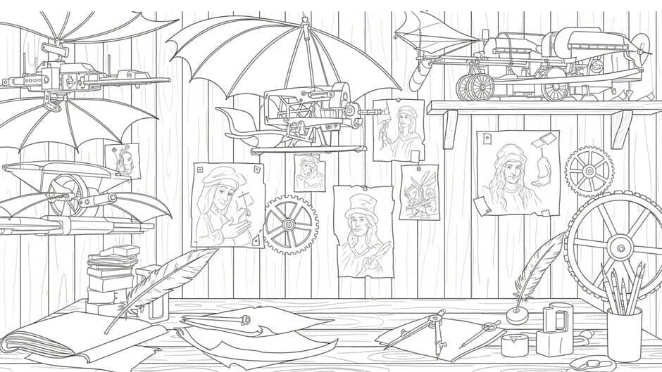 100 Cats Lost in Da Vinci’s Workshop screenshot 3