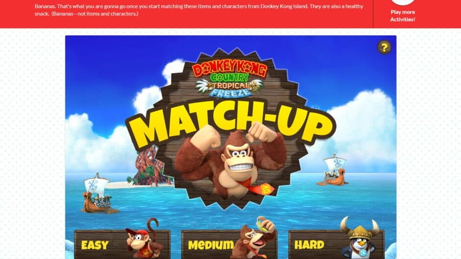 Donkey Kong Match-Up screenshot 1