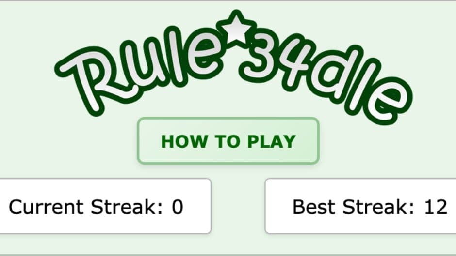 Rule34dle screenshot 3