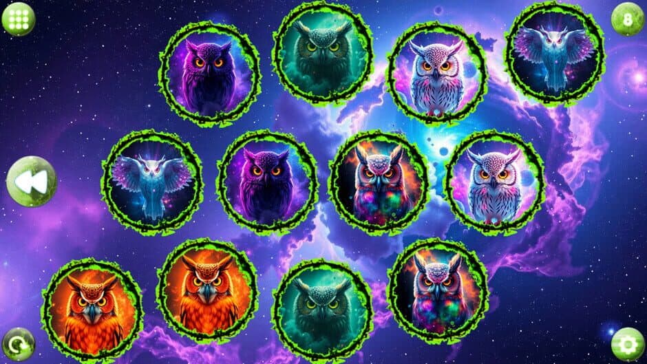 Space Memory: Owls screenshot 4