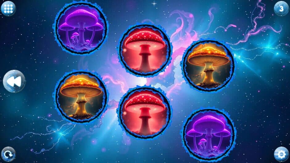 Space Memory: Mushrooms screenshot 2