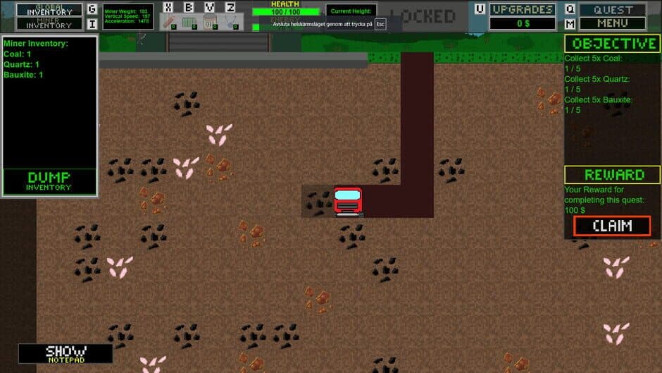 Remote Miner Co. screenshot 1