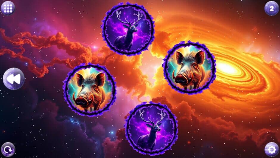 Space Memory: Artiodactyls screenshot 1