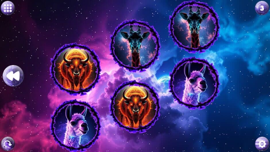 Space Memory: Artiodactyls screenshot 2