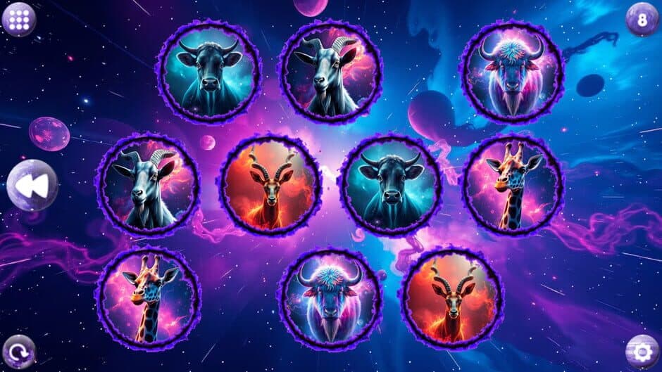 Space Memory: Artiodactyls screenshot 4