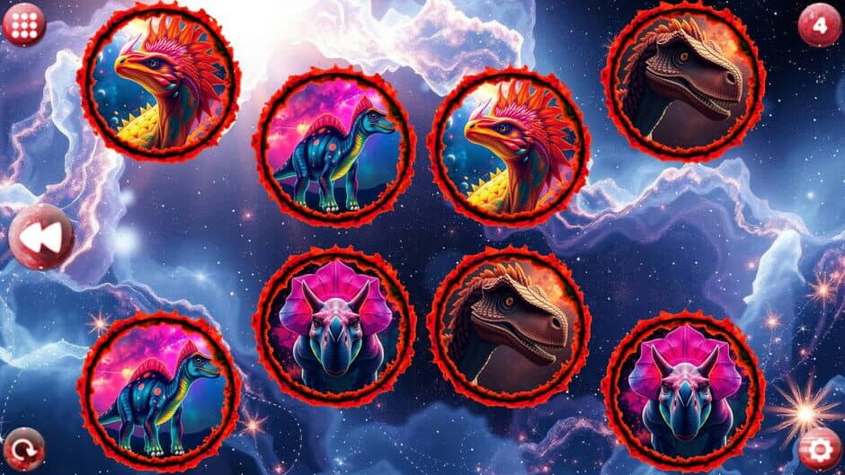 Space Memory: Dinosaurs screenshot 3