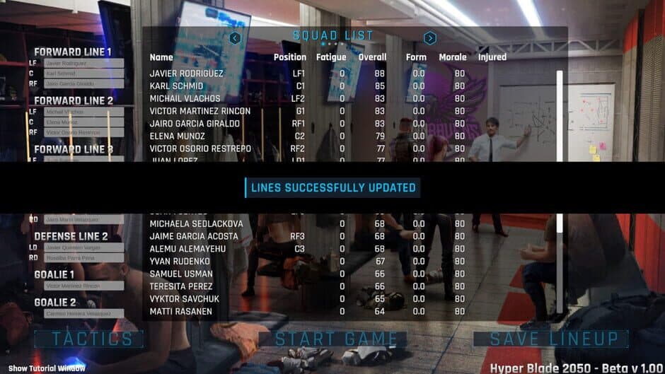 HyperBlade 2050: Dystopian Sports Manager screenshot 2