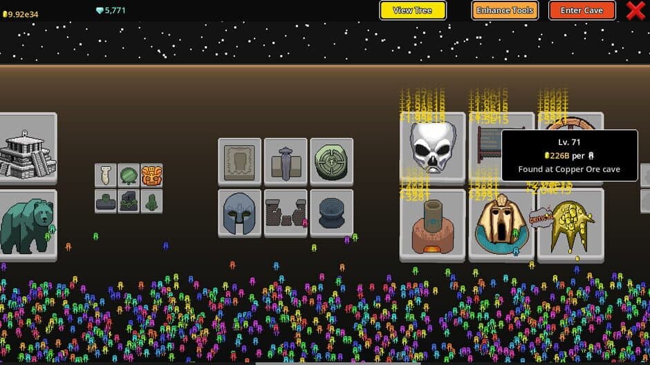 Click to CIV screenshot 2