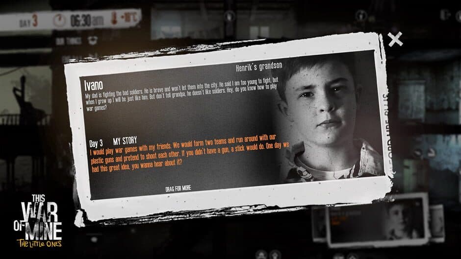 This War of Mine: The Little Ones screenshot 4