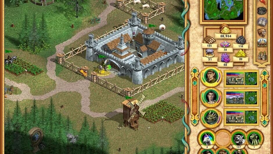 Heroes of Might and Magic IV screenshot 2