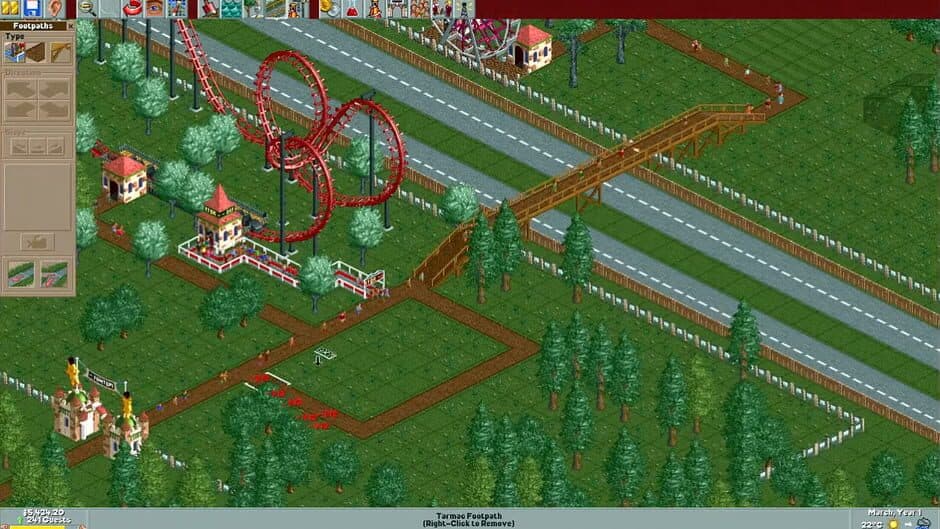 RollerCoaster Tycoon screenshot 2