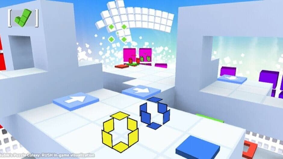Rubik's Puzzle Galaxy: Rush screenshot 2