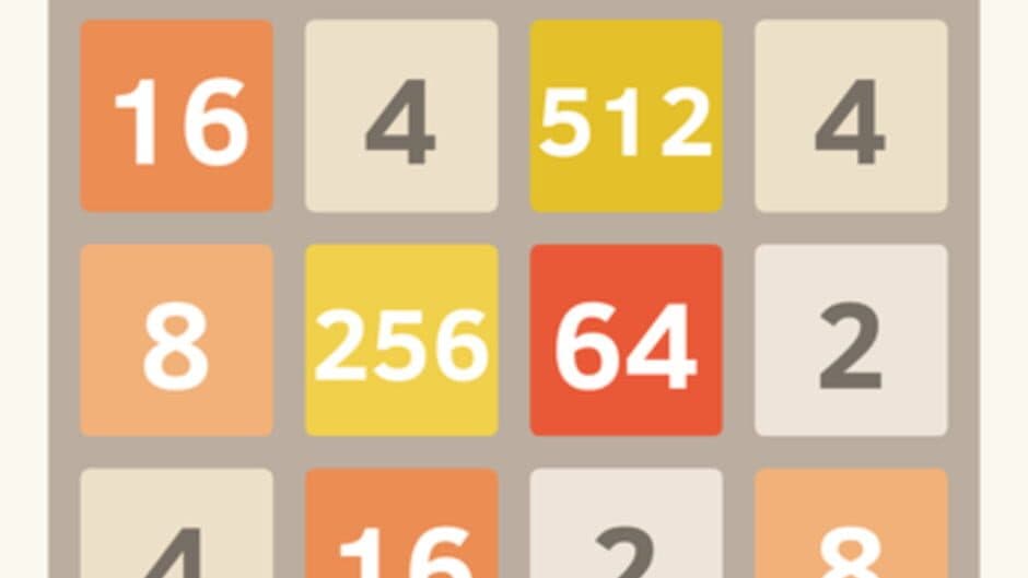 2048 screenshot 2