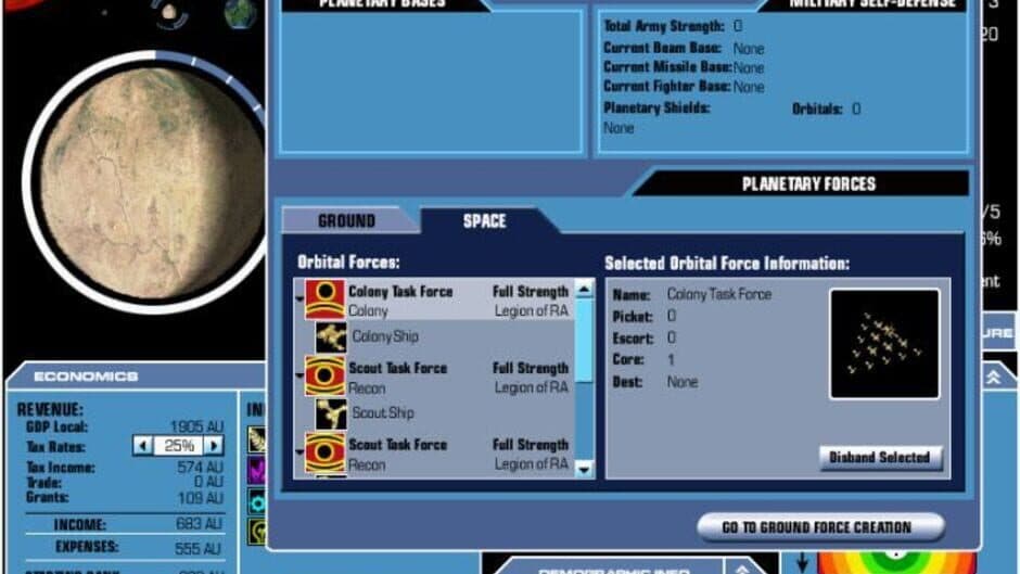 Master of Orion III screenshot 3