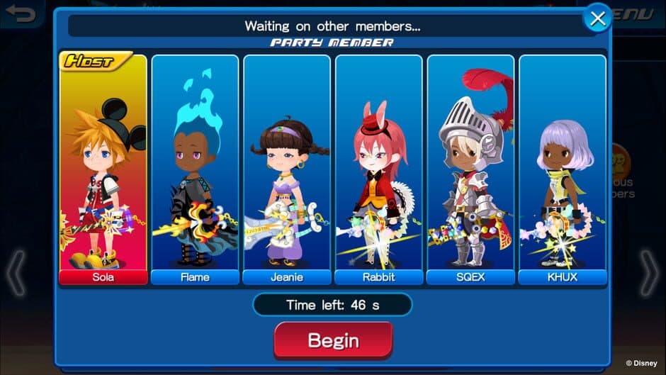 Kingdom Hearts Union χ[Cross] screenshot 2