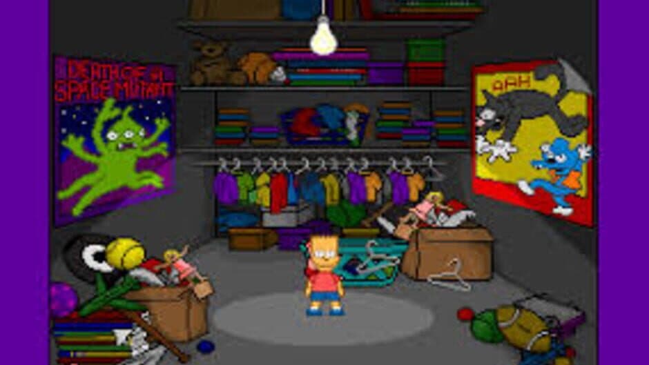 The Simpsons: Bart's House of Weirdness screenshot 6