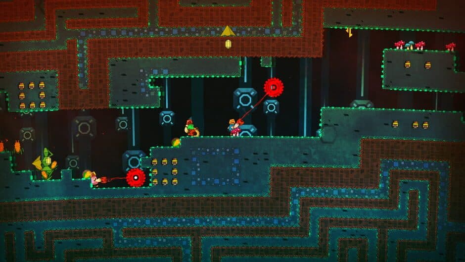 PixelJunk Nom Nom Galaxy screenshot 1