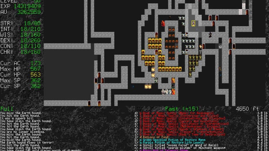 Angband screenshot 2