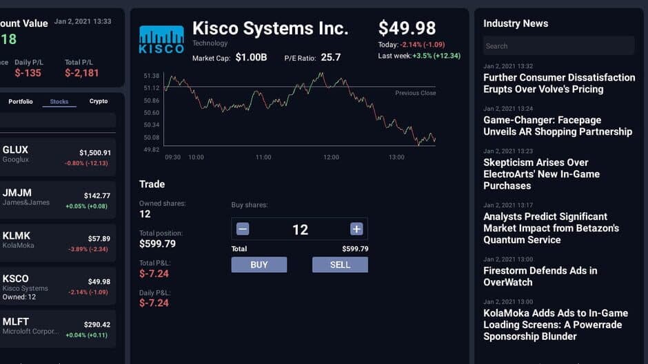 Day Trader Tycoon screenshot 5