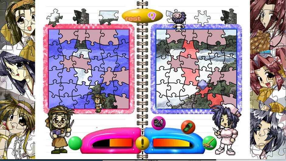 DokiDoki Shutter Chance: Koi no Puzzle wo Kumitatete screenshot 1