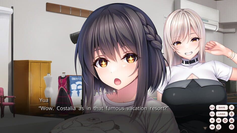 Cosplaying in Costalia: The Tororo Sisters! screenshot 1