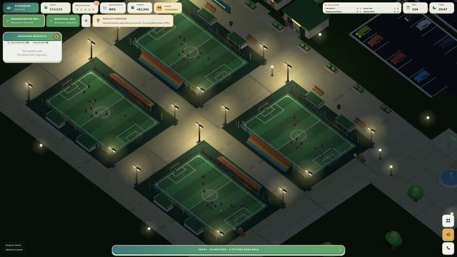 Pitchside Empire screenshot 2