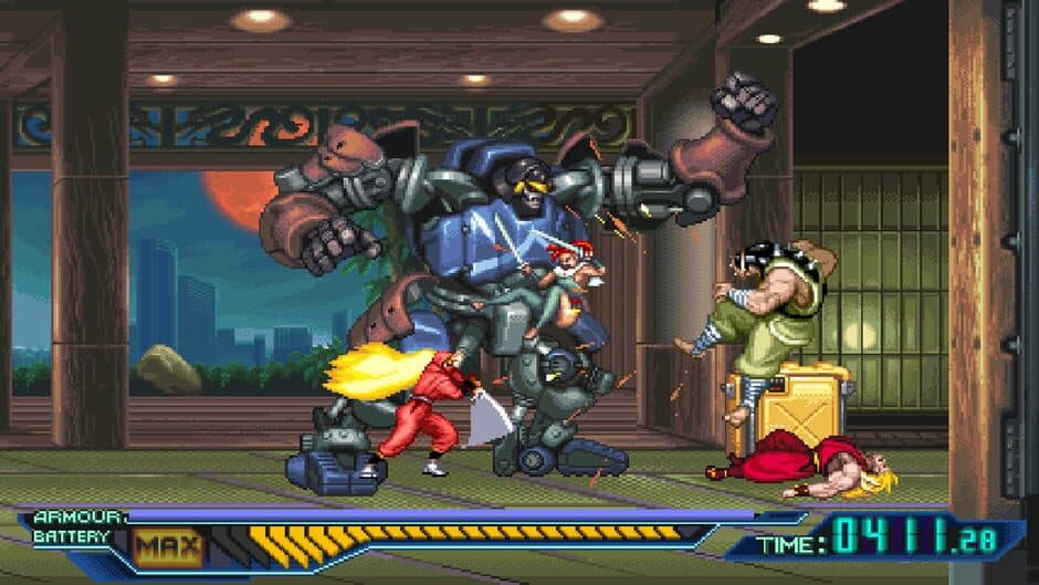 The Ninja Saviors: Return of the Warriors screenshot 1