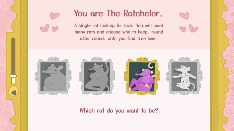 The Ratchelor: A Rat Dating Sim