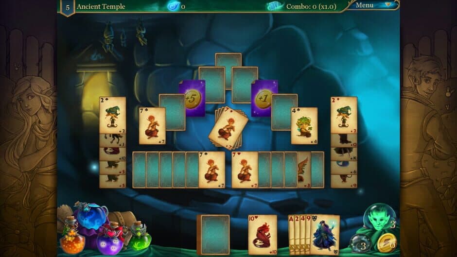 Magic Cards Solitaire 2: The Fountain of Life screenshot 6