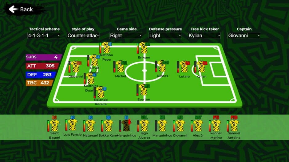 UltFoot: Football Manager screenshot 5