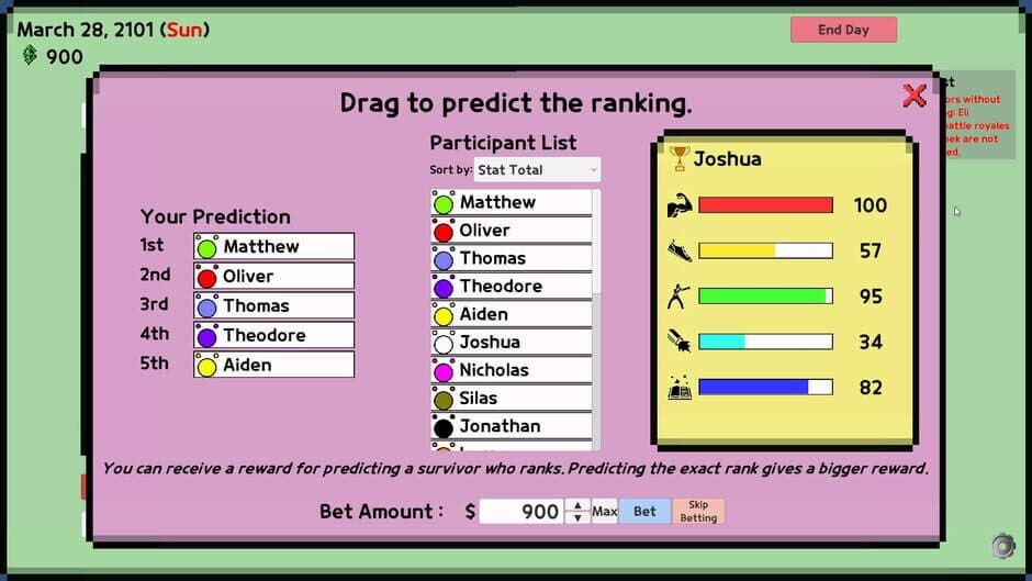 Battle Royale Manager screenshot 4
