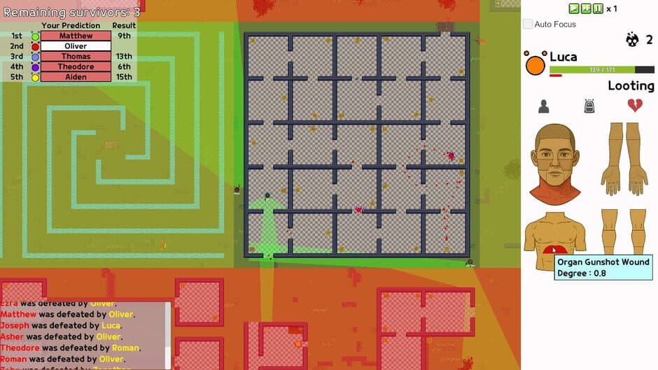 Battle Royale Manager screenshot 6