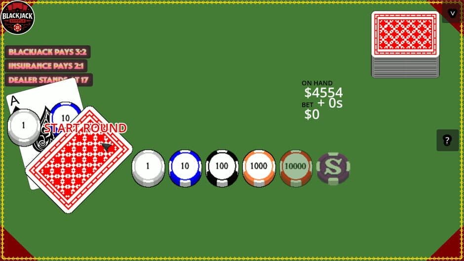 Blackjack Simple screenshot 1