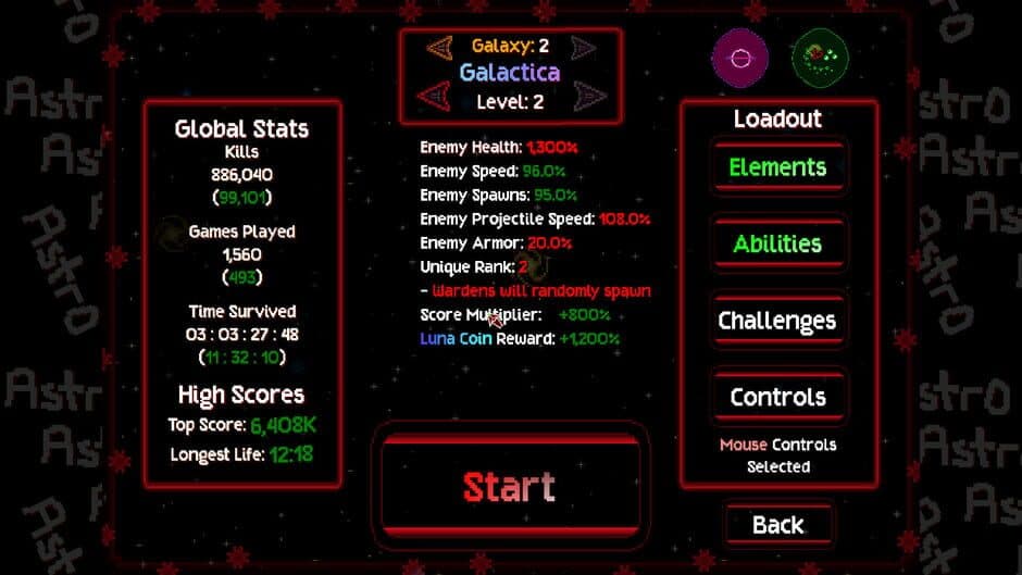 Astrolite screenshot 2