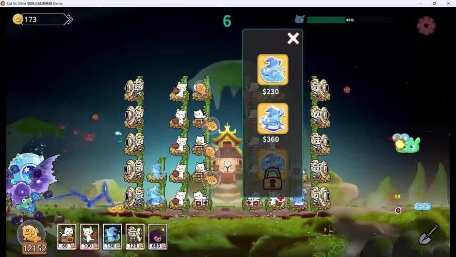 Cat vs. Slime screenshot 2