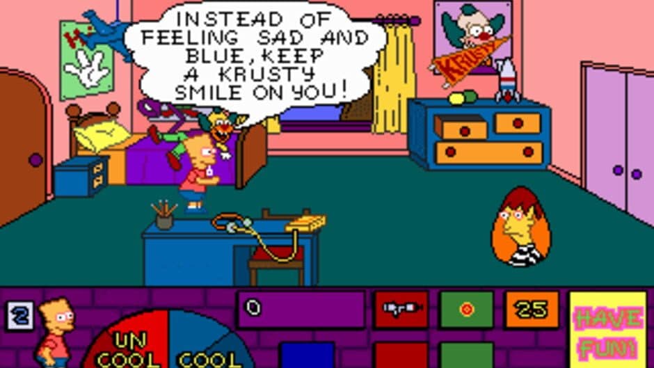 The Simpsons: Bart's House of Weirdness screenshot 5