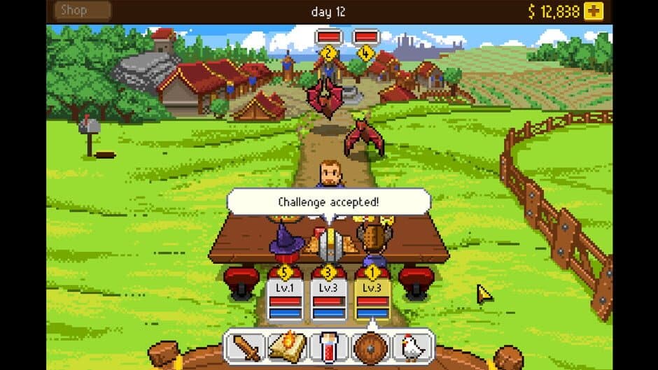 Knights of Pen and Paper +1 Edition screenshot 1