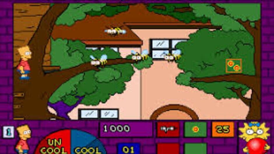 The Simpsons: Bart's House of Weirdness screenshot 4